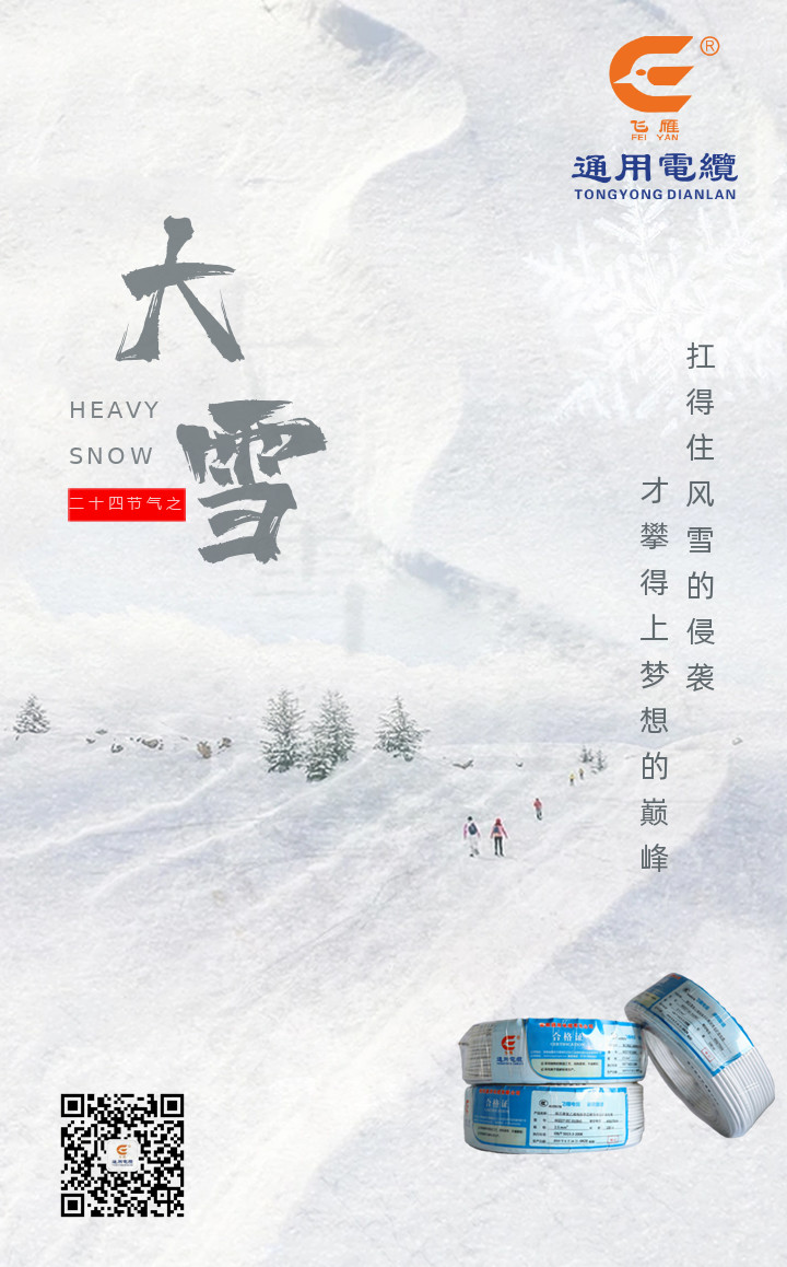 衡陽(yáng)通用電纜_大雪文案